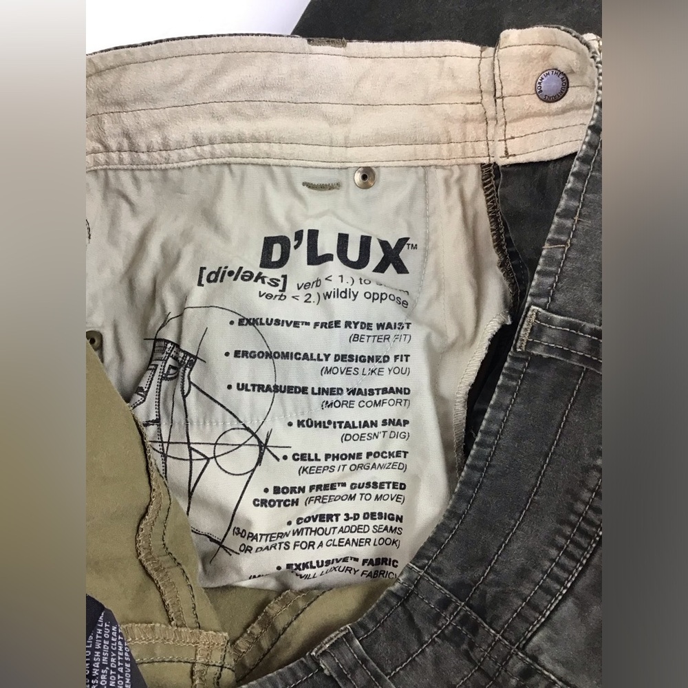 Kuhl D’LUX pants men’s 32 x 30 green - Picture 7 of 7